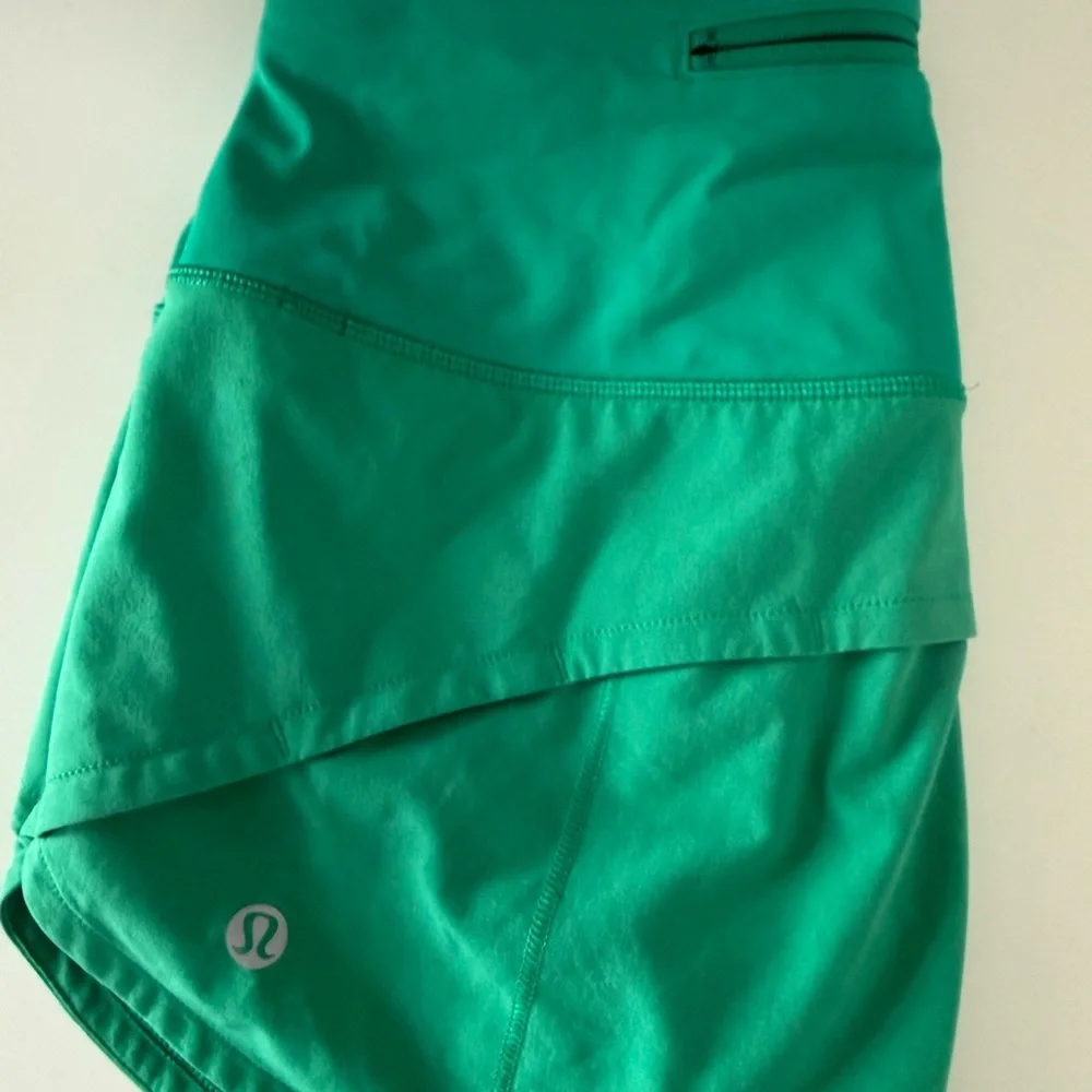Lululemon Athletica Bright Green Athletic Shorts - Picture 4 of 8